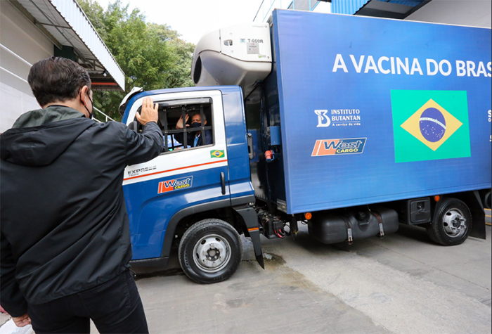2 milhÃµes de doses da CoronaVac sÃ£o entregues hoje pelo Butantan 