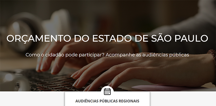 A audiÃªncia aberta ao pÃºblico, irÃ¡ debater as sugestÃµes que contribuirÃ£o para elaboraÃ§Ã£o do OrÃ§amento do Estado de SP em 2022