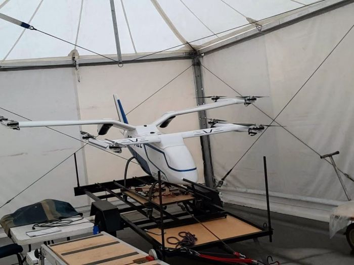 ProtÃ³tipo de EVE Embraer 