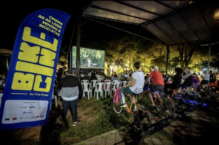 BikeCine chega a Pindamonhangaba com sessões gratuitas movidas a pedaladas
