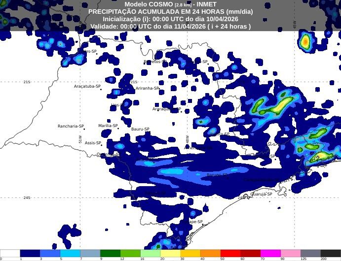 Frente fria derruba temperaturas em São Paulo nesta sexta-feira (10)