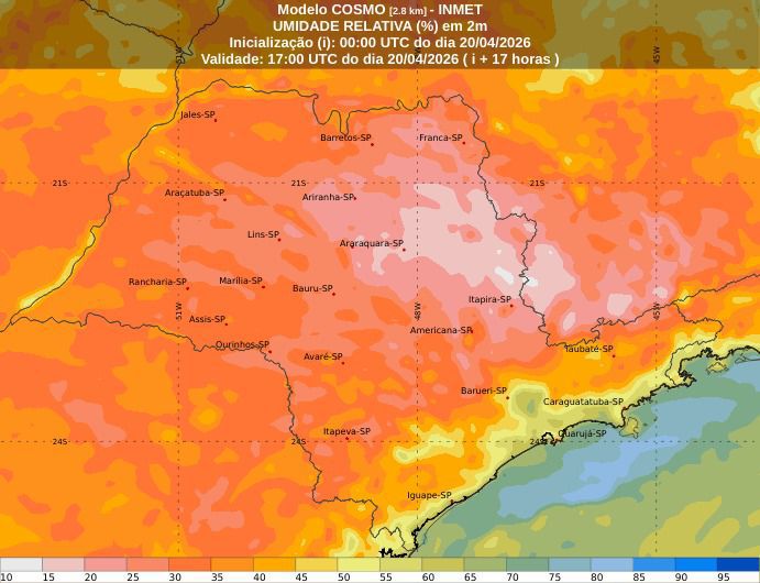 Semana começa com sol e variação térmica no Vale do Paraíba