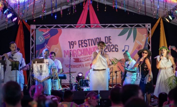 Festival de Marchinhas de Pindamonhangaba encerra edição de 2026 com premiação de compositores