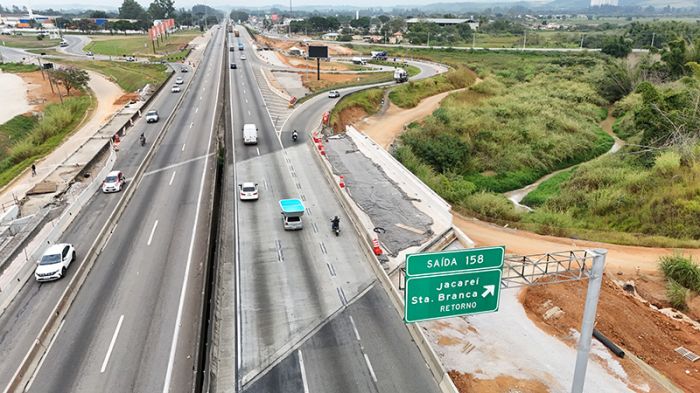 Marginal Norte vai ter interdição parcial no sentido Rio para obras entre Jacareí e São José do Campos