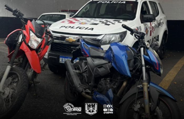 PM prende mulher e recupera duas motocicletas furtadas em Pindamonhangaba