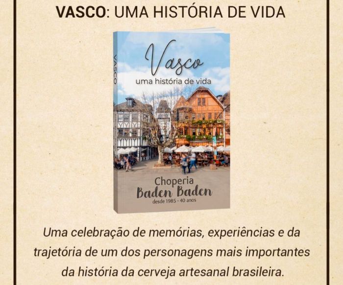 Fundador da Baden Baden lança biografia e apresenta nova cervejaria em Campos do Jordão