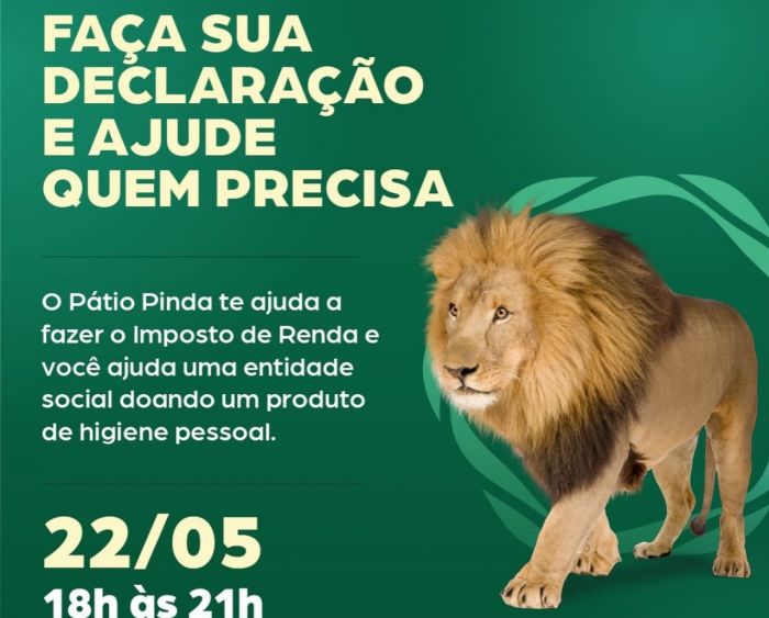 Shopping Pátio Pinda terá ação gratuita para ajudar moradores com declaração do IR