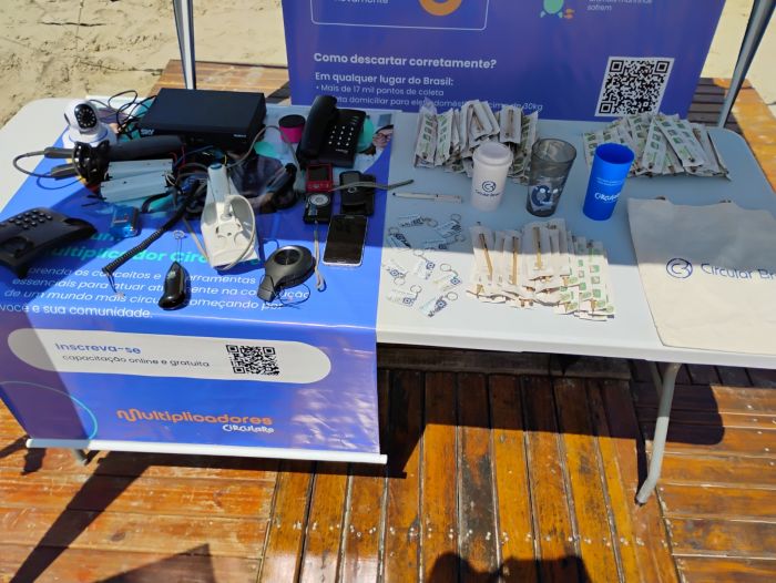 Campanha Verão no Clima recebe eletrônicos para descarte em São Sebastião neste sábado (14)