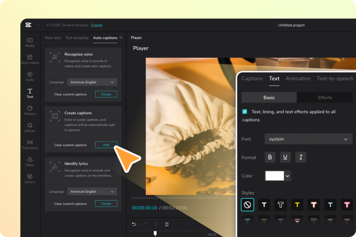 Como tornar seus vídeos mais envolventes com legendas e animações de imagem