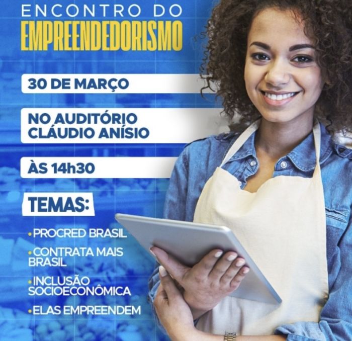 Encontro do Empreendedorismo reúne empresários e apresenta programas federais em Aparecida