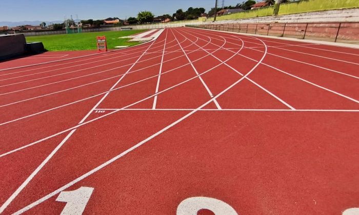Nova pista de atletismo do João do Pulo entra na fase final das obras em Pindamonhangaba