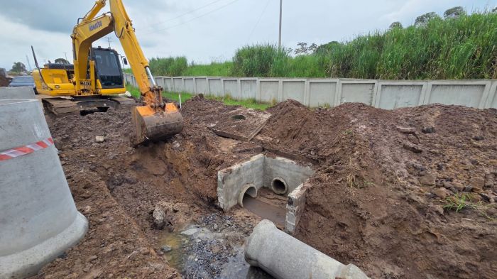 Nova Avenida entre Araretama e Vila Rica: Avanços na Fase Final Antes da Pavimentação