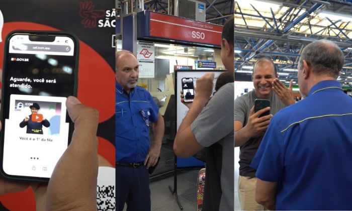 Passageiros surdos terão atendimento em Libras por videochamada nas estações do Metrô de SP