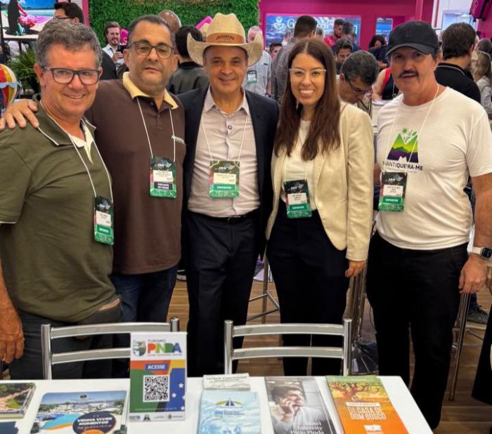 Pindamonhangaba participa de feira de turismo em Campinas e divulga atrativos da Mantiqueira Paulista