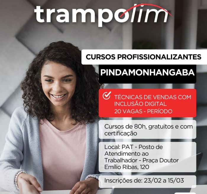 Qualifica SP oferece curso gratuito de vendas em Pindamonhangaba