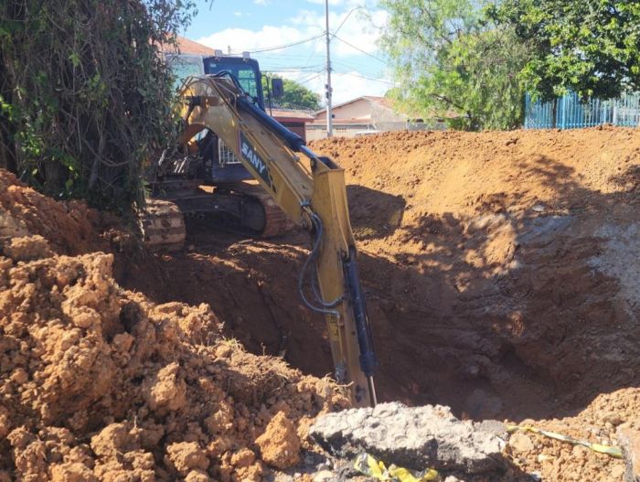 Taubaté realiza obras de drenagem e manutenção em diversos bairros da cidade