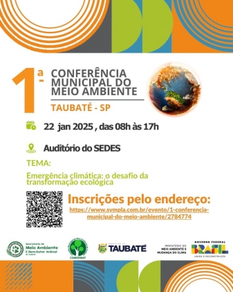 1ª Conferência Municipal de Meio Ambiente de Taubaté