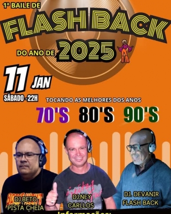 1ª Baile de Flashback 2025