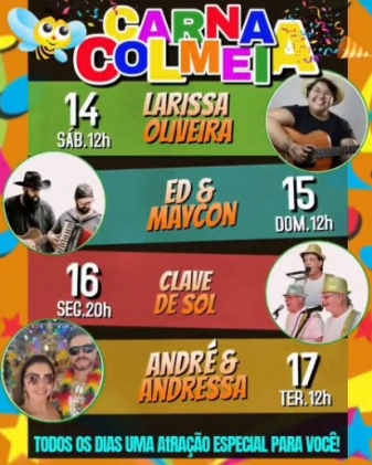 Carnaval no Colmeia
