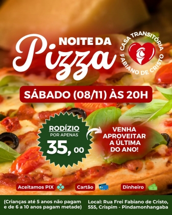 Noite da Pizza - Rodizio