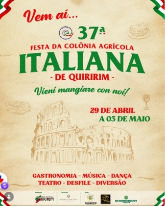 37ª Festa da Colônia Agrícola Italiana de Quiririm