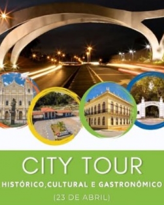 Inscrições para o City Tour Histórico, Cultural e Gastronômico de Pindamonhangaba!