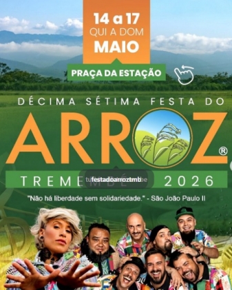 17ª Festa do Arroz de Tremembé 2026