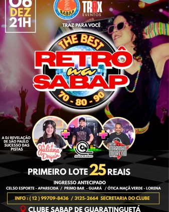 The Best Retrô Sabap - 80 e 90