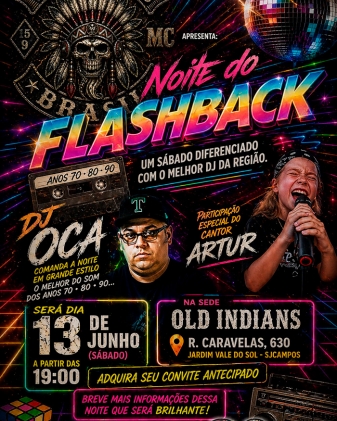 Noite do Flashback - Old Indians Brasil
