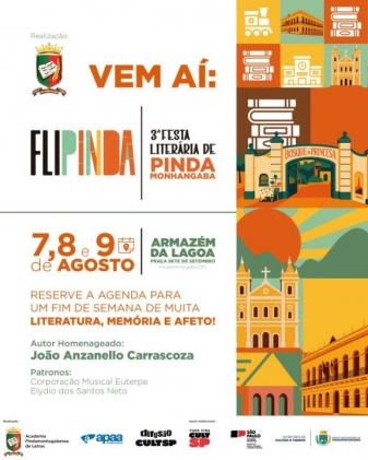 Flipinda - 3ª Festa Literária de Pindamonhangaba