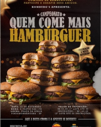 Campeonato Quem Come Mais Hambúrguer