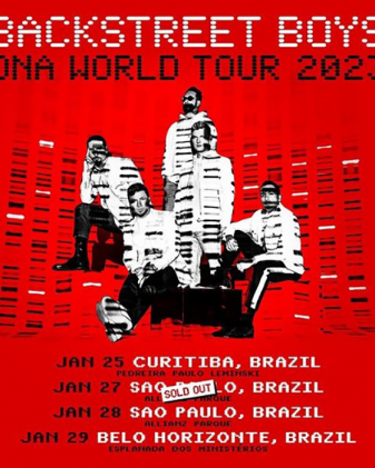Backstreet Boys - DNA World Tour no Brasil